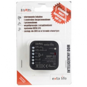 ZAMEL EXTA LIFE SRP-22 sterownik rolet dopuszkowy-16805