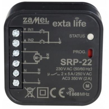 ZAMEL EXTA LIFE SRP-22 sterownik rolet dopuszkowy-16806