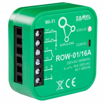 ZAMEL SUPLA ROW-01/16A odbiornik dopuszkowy WiFi-17803