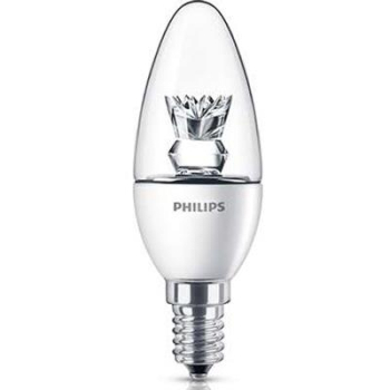 PHILIPS CANDLE LED 4W=25W E14 WW B35 żarówka-28684