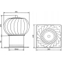 DOSPEL TRN 150 nasada kominowa srebro/aluminium-28966