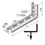 BAKS M WFL/WFLO400 wspornik fajkowy-29486